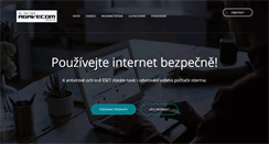 Desktop Screenshot of eset.agavecom.eu